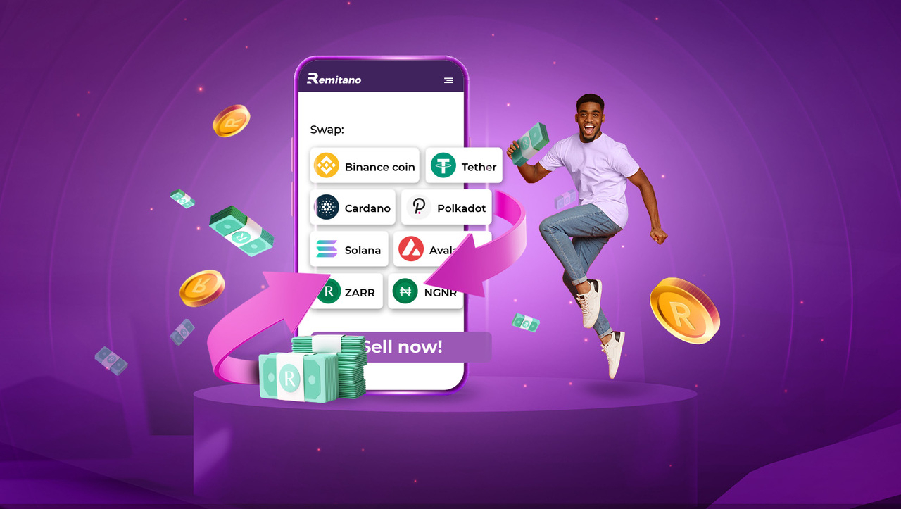 Off-ramp feature for existing users and crypto users